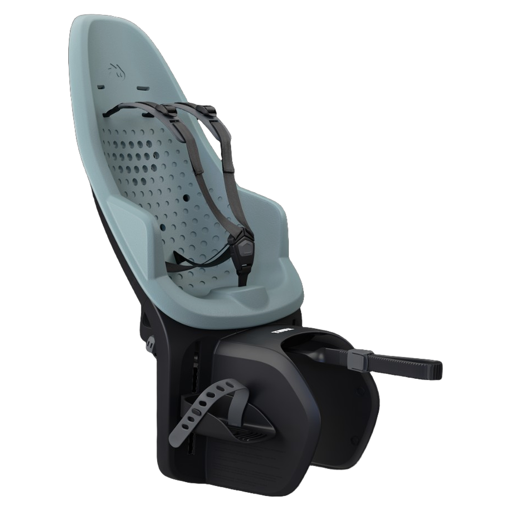 Thule Yepp 2 Maxi rack-mount child bike seat in Mid blue